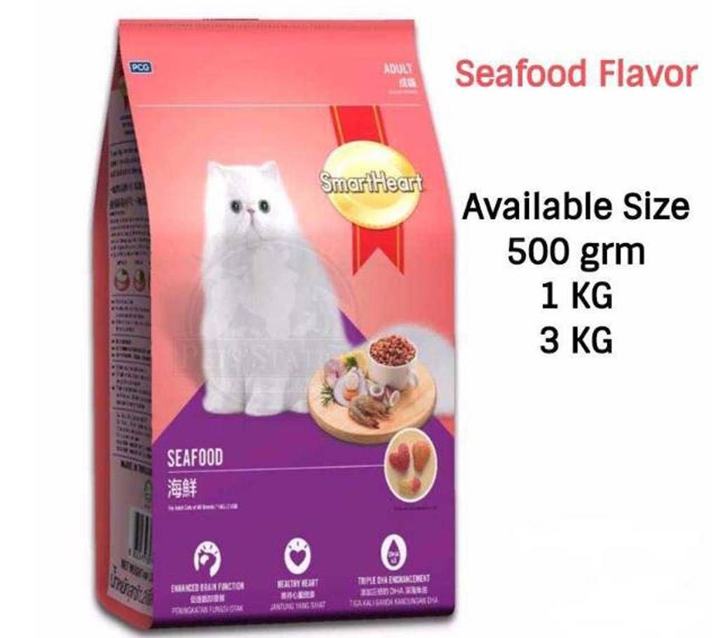 SmartHeart Cat Food Seafood Flavor