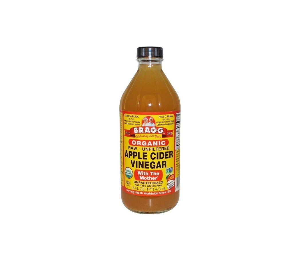 Bragg Organic Apple Cider Vinegar with The Mother (Raw - Unfiltered) - 473ml(USA)