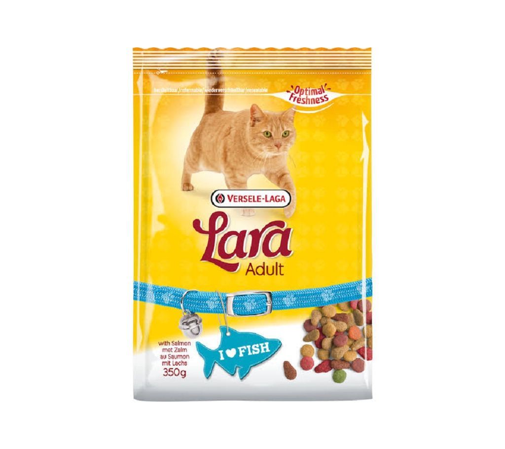 Lara Adult Cat Food - Salmon 350 gm-Belgium