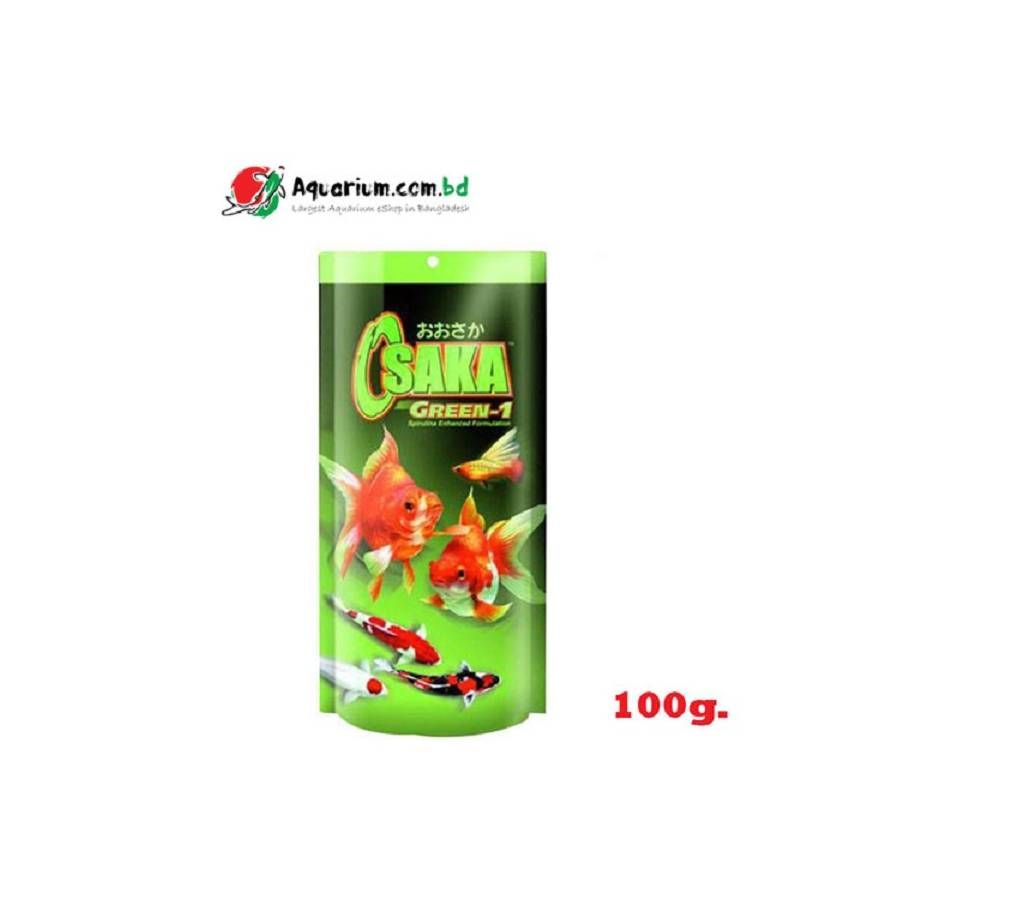 Green 1 Mini Pellet 100 gm- Osaka