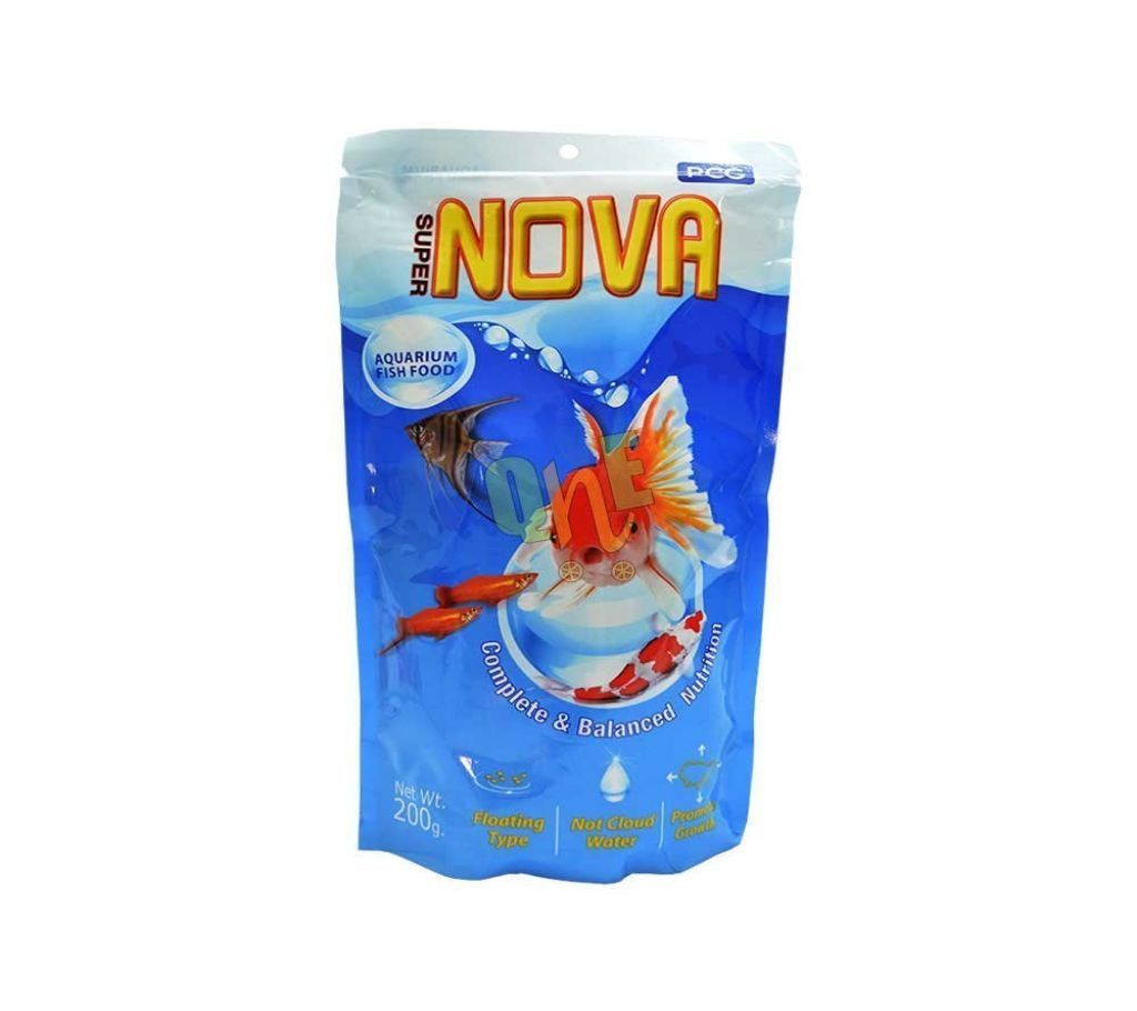 Super Nove Mini Pallete Fish Food 200G