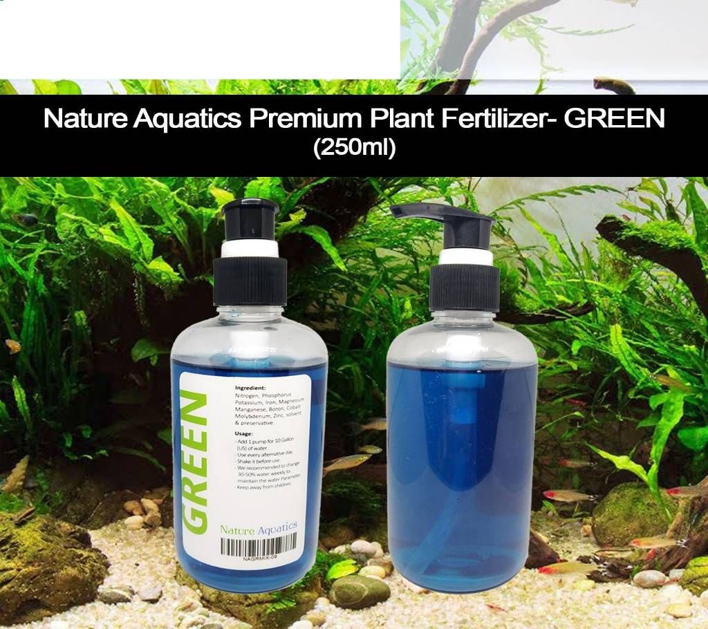 Nature Aquatics Premium Plant Fertilizer- GREEN(250g)