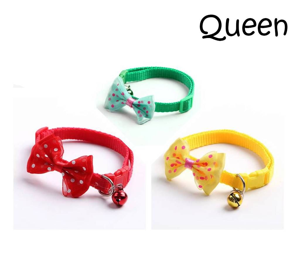 pets fit Safety Adjustable Cat Leash collars new design- 3pc