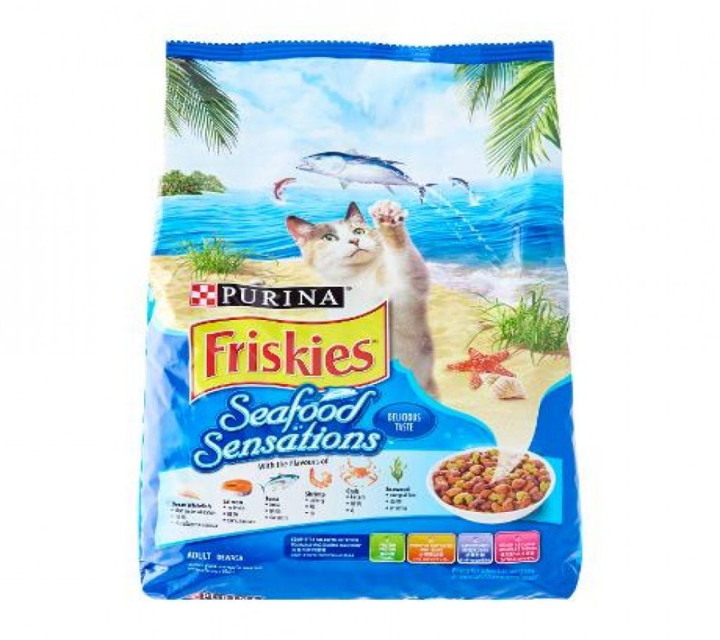Purina Friskies Seafood Sensations Adult Cat Food (1.2kg)- Thailand
