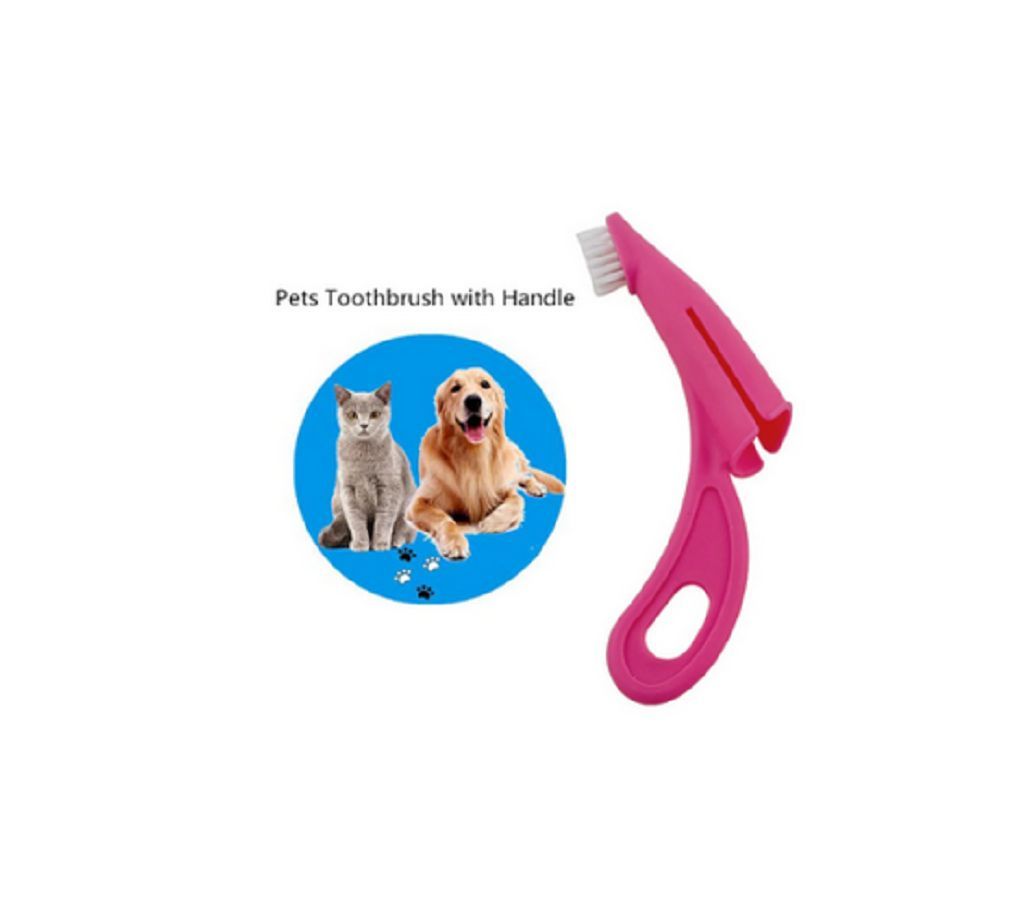 Pet Toothbrush with Handel 
