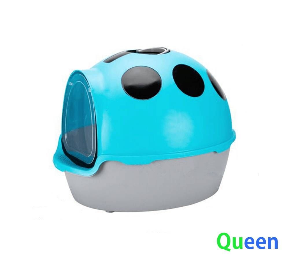 Wacharapol Cat Toilet turtle dome shape Ready to scoop the shit