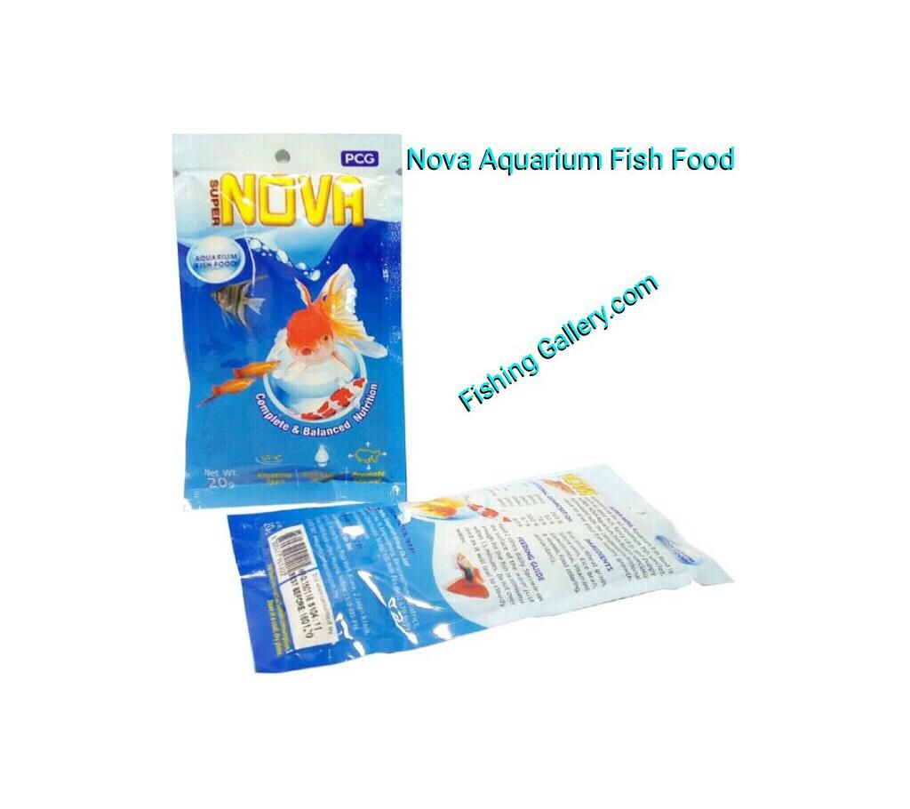 Nova aquarium fish food