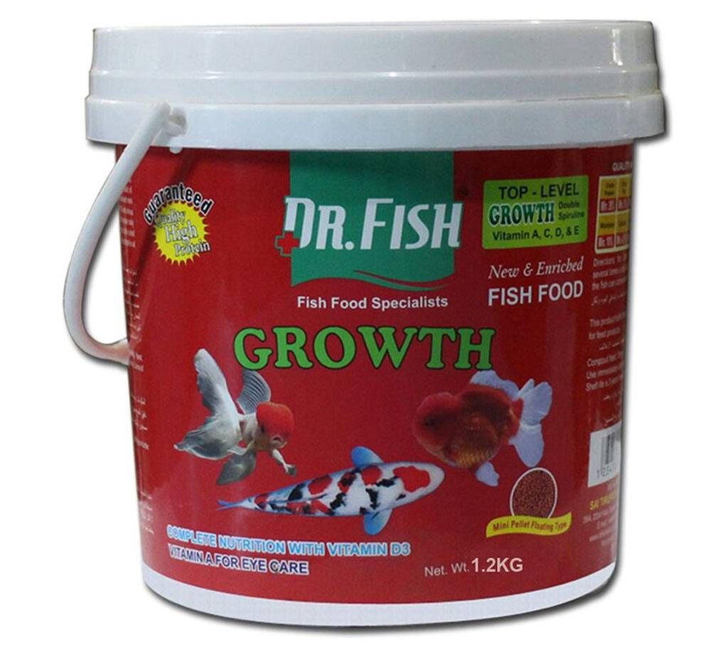 Dr Fish branded Growth Fish Food 1.2 kg
