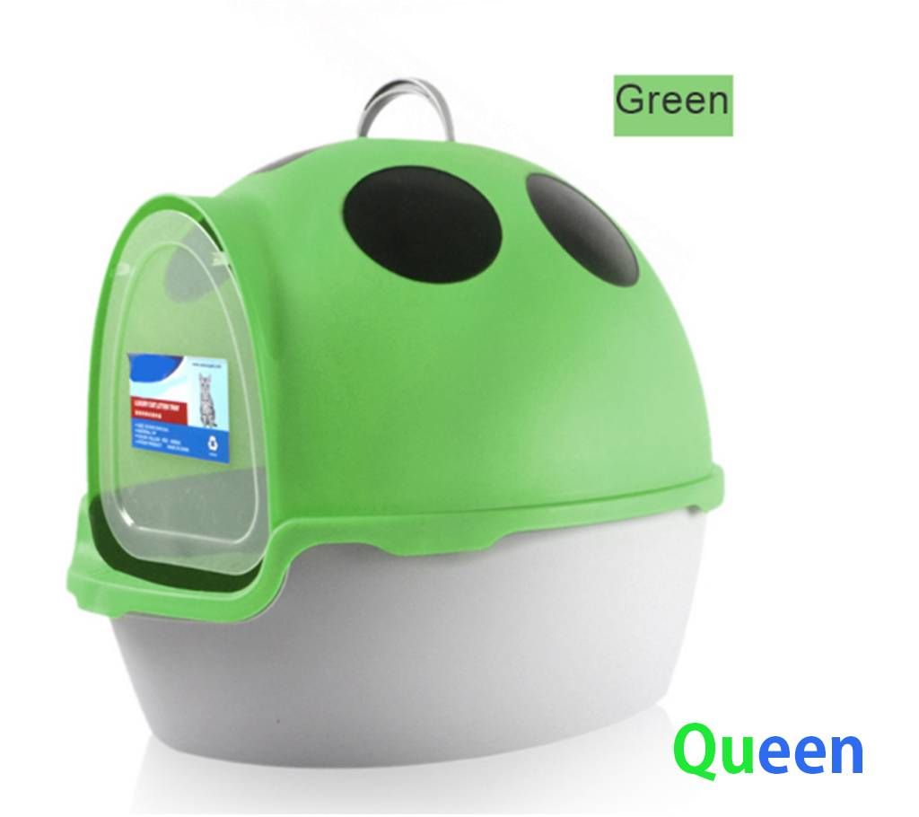 Wacharapol Cat Toilet turtle dome- potty box