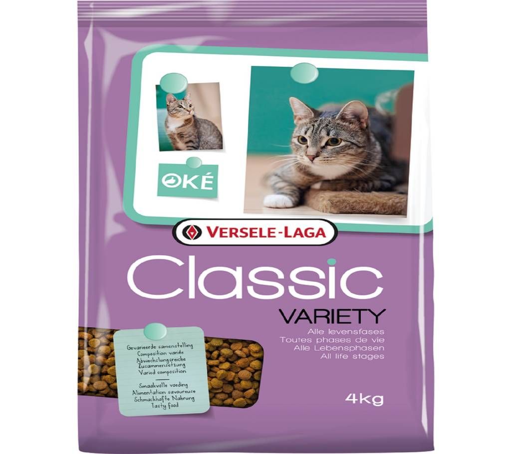 Cat food (Classic Variety) 4 Kg