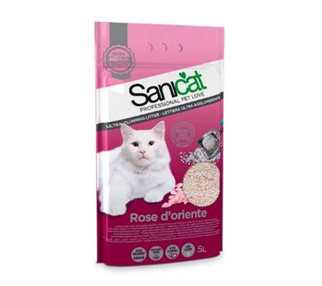 Sanicat Cat litter Rose d oriente-5L