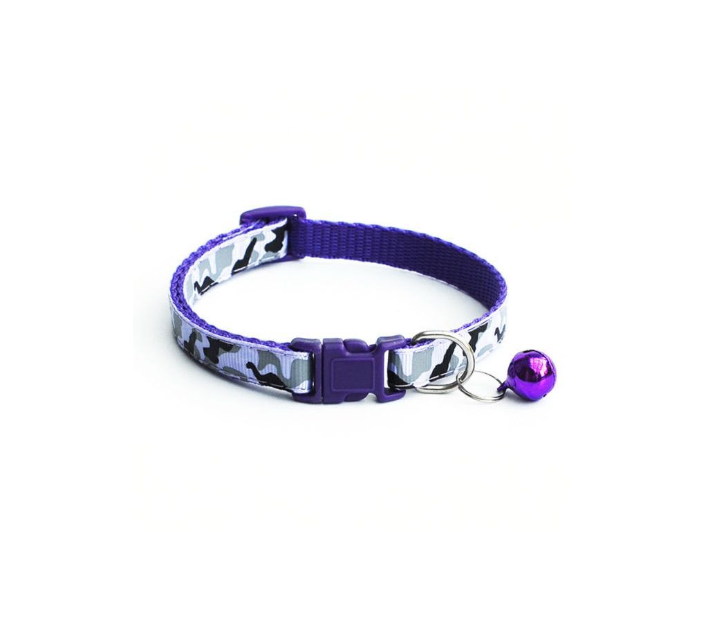 Paw Printed Pet Collar (Violet)