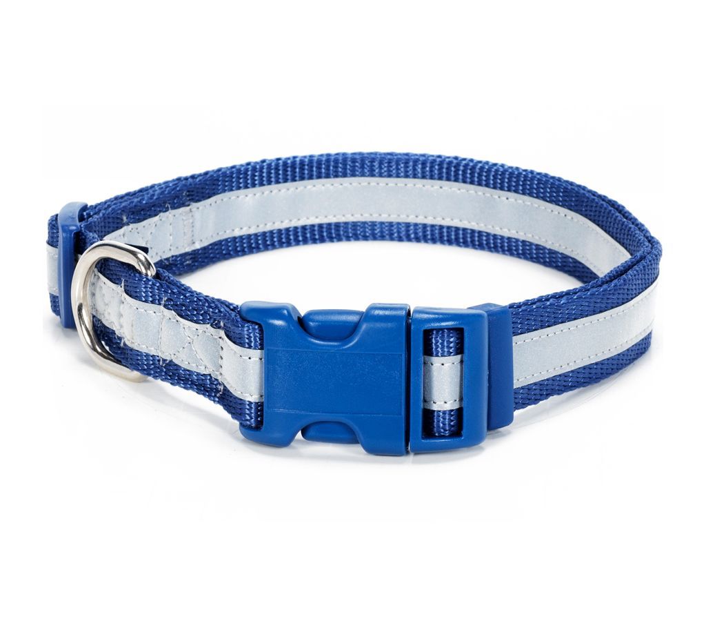 Reflective Pet Collar (Blue)