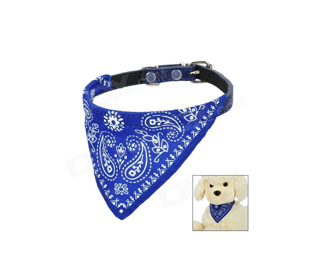 Bandana Pet Collar (Blue)