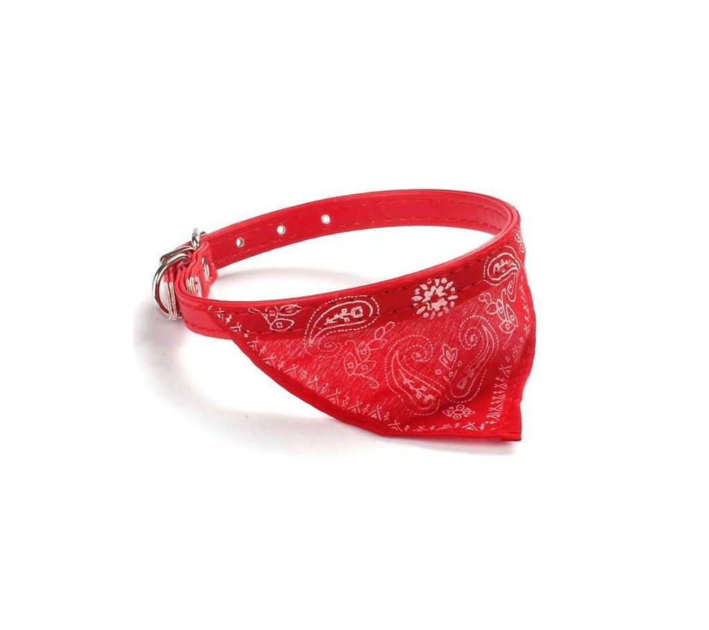 Bandana Pet Collar (Red)