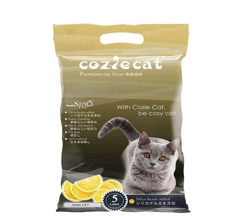 Coziecat Cat Litter Lemon 5KG-USA 