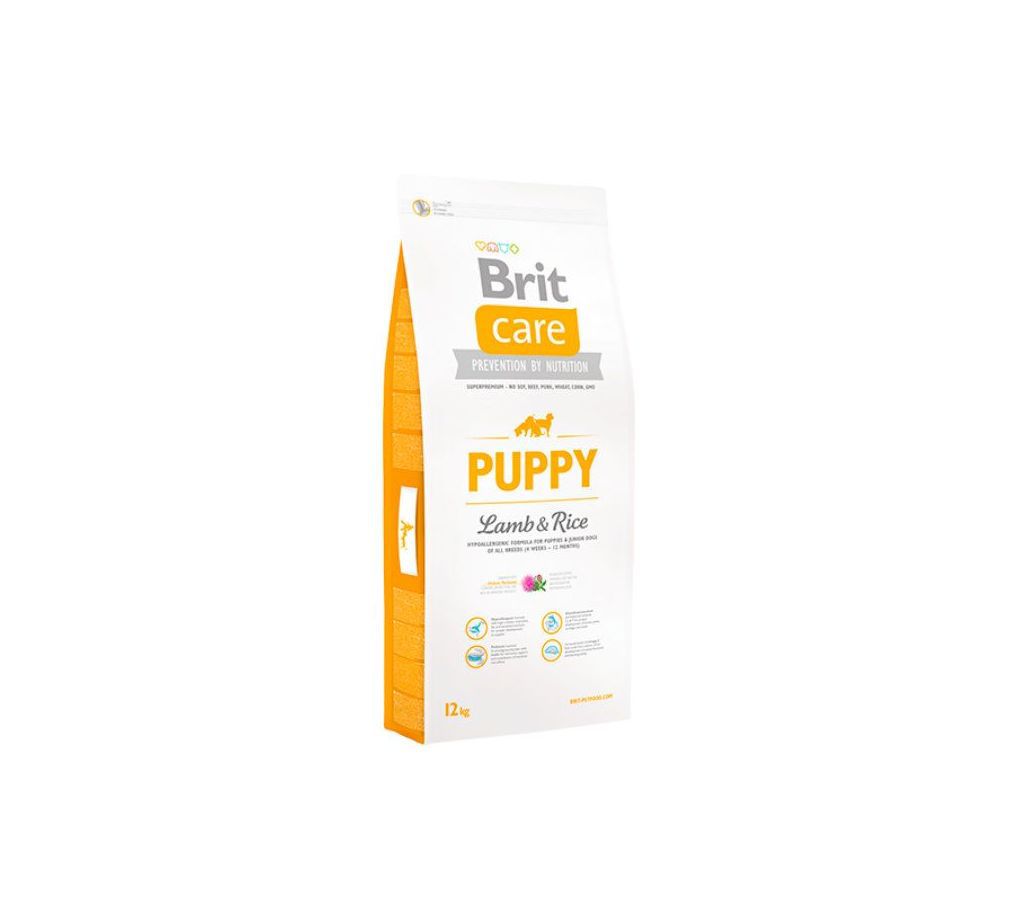 Dog food Brit care puppy food -Lamb  &  rice-12 Kg