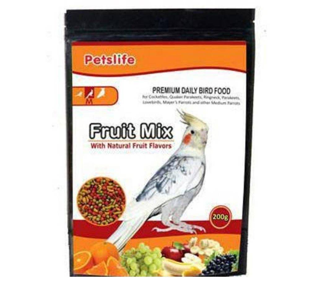 petslife fruitmix for birds