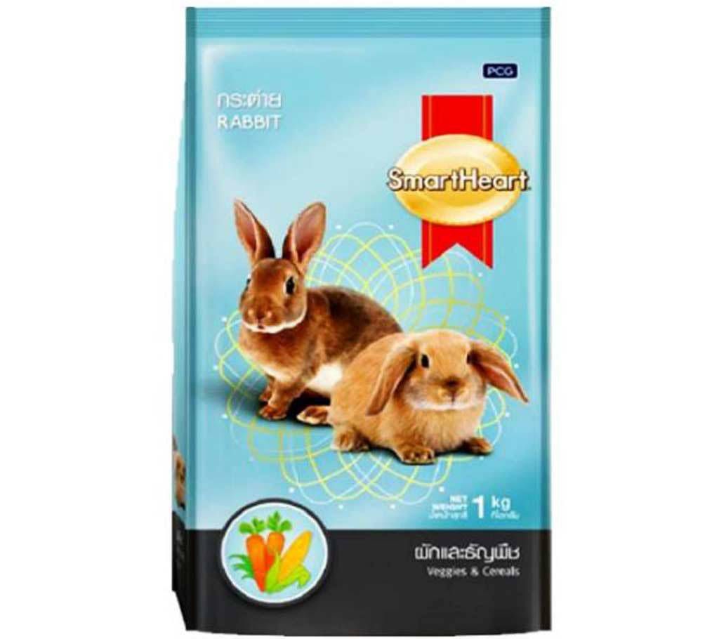 Smartheart rabbit food-veggies & Cereal flavour-1Kg