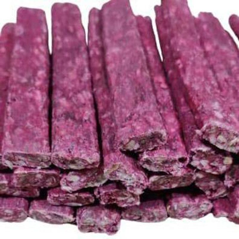 Kiki N Pooch Flat Munchy Mutton Chew Sticks for Puppy and Dogs - 450g Mutton 0.45 kg Dry Adult, Young, Senior Dog Food