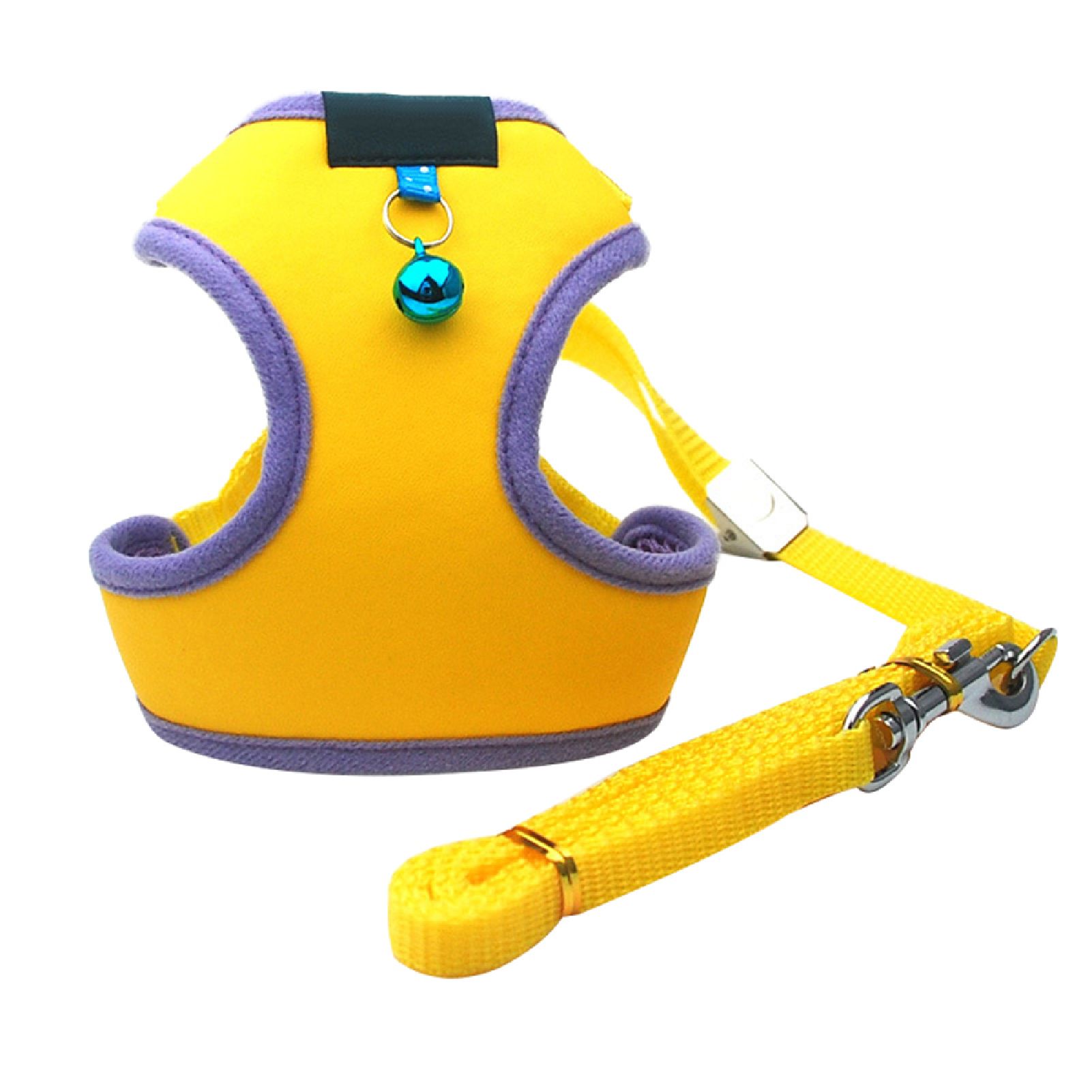 Dog  Harness Breathable Convenient Dual Use Pet Vest Harness Leash for  Small Dog