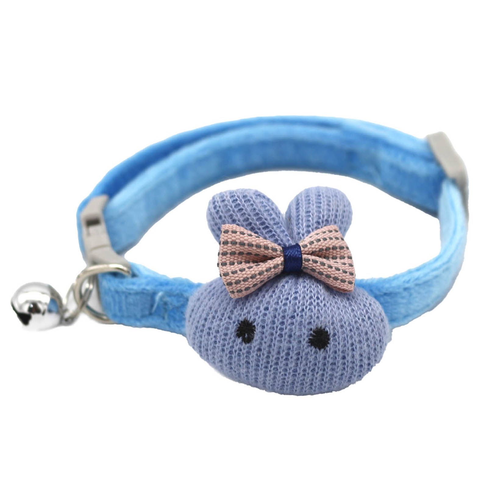 Kitten Collar Fine Workmanship Kitten Dogs Festival Decor Collar with Bell