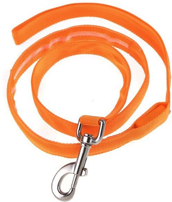 Nema Nylon Led Leash Dog Safety Glow Rope - 120Cm - Orange 120 cm Dog Strap Leash  (Orange)