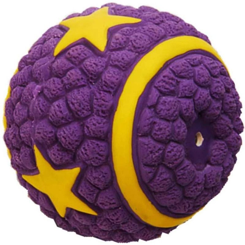 Pooch Box Rubber Ball, Squeaky Toy For Dog