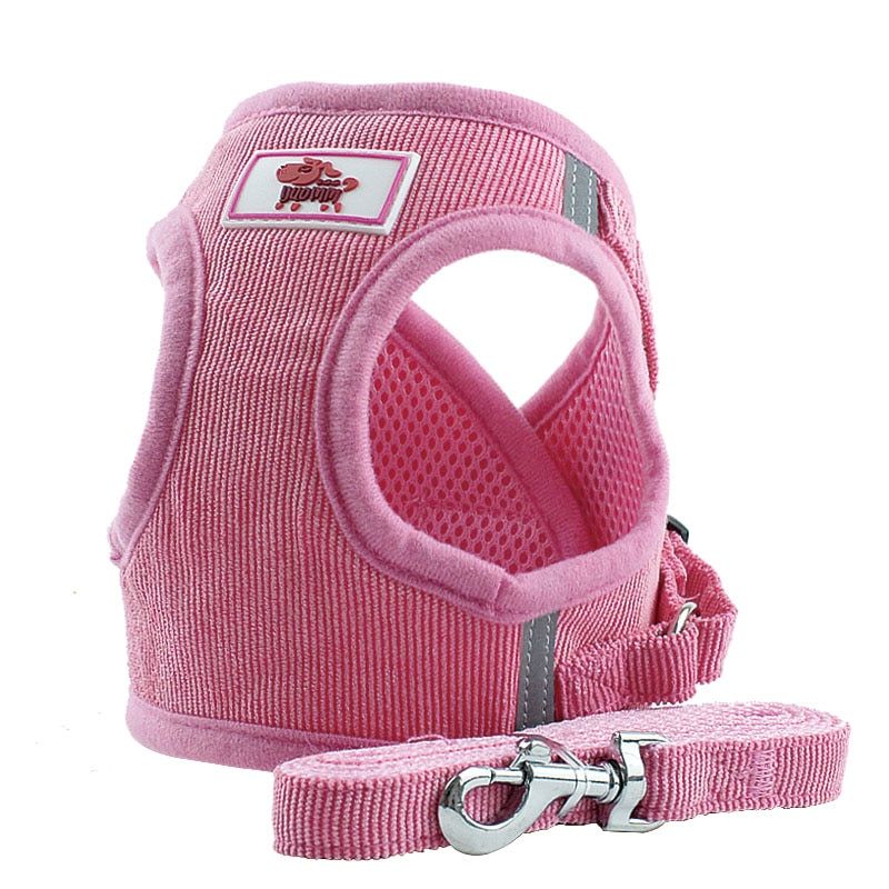 Harness No Pull Adjustable Puppy  Collar Personalized  Pug Accessories Vest Harnesses Chihuahua Beagle For Small s
