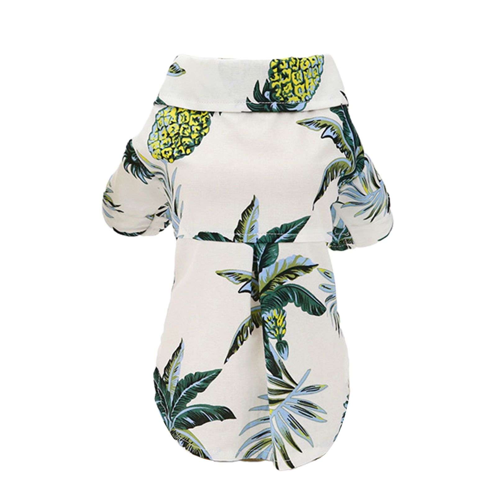 Pet Hawaiian Shirt Soft Short Sleeve Coconut Printing Clothes