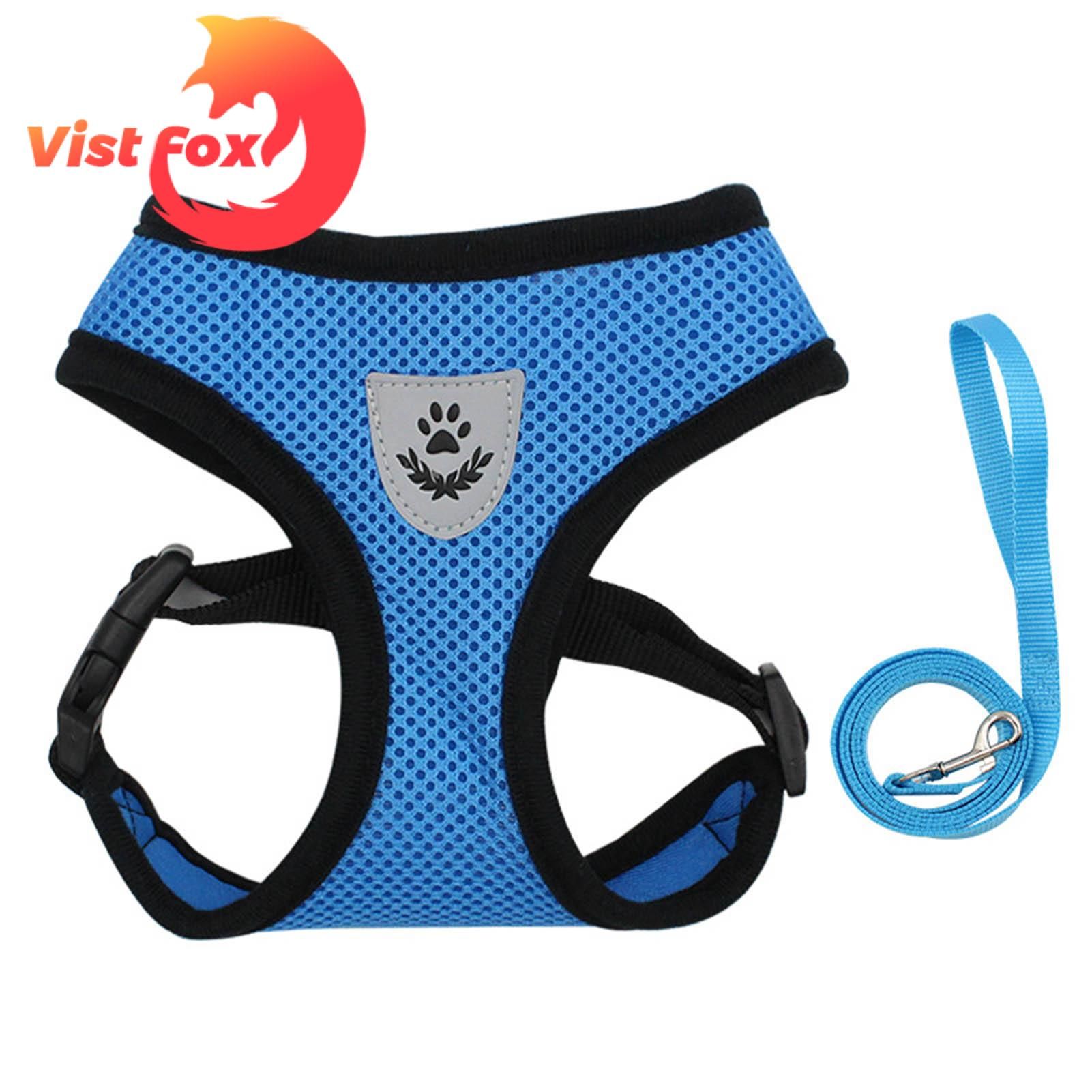 Pet Leash Set Adjusle Prevent Break Free Puppy Harness