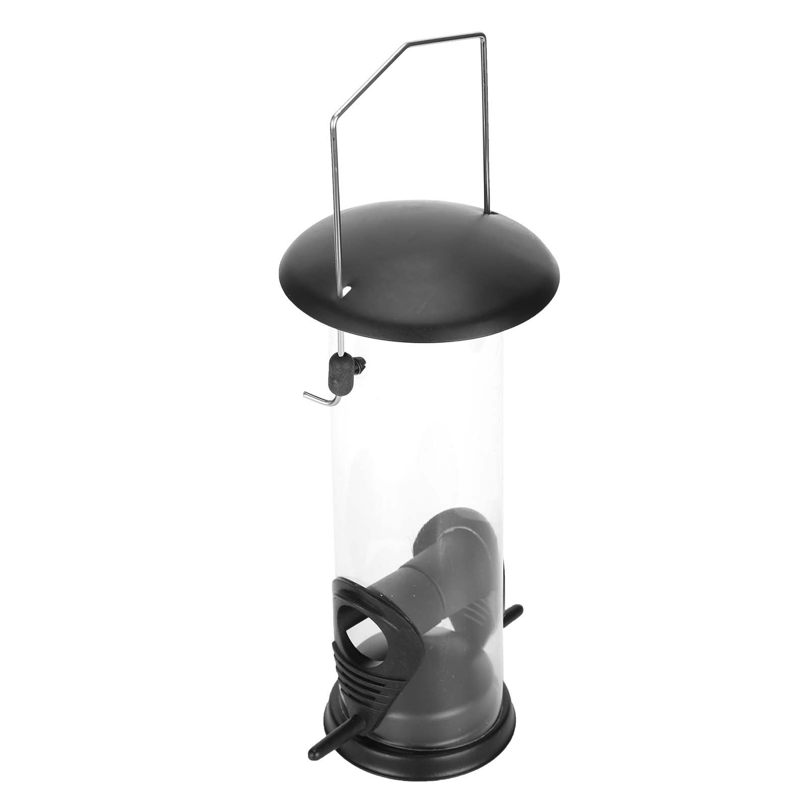 Bird Hanging Feeder Small 2 Port Plastic Feeding Tube Supplies