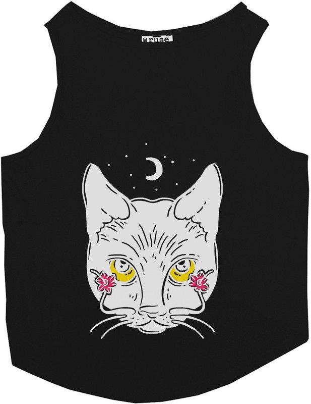 RUSE Tank for Dog  (Black)