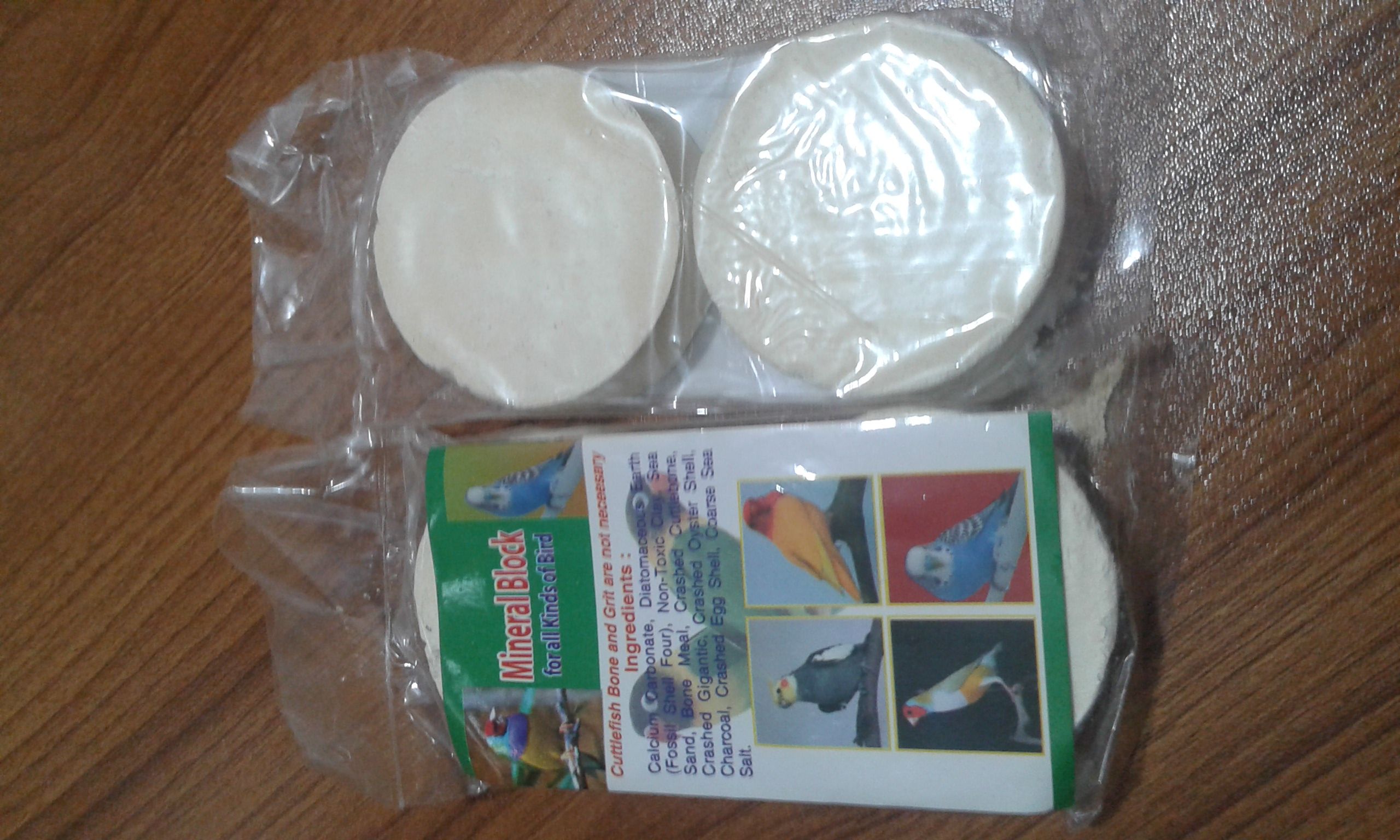 Mineral Block for Birds- 6 Pcs in 3 Packet