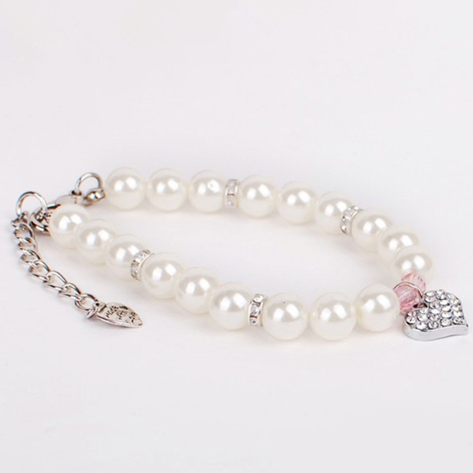 Pet Neck Chain Charming Decorative Exquisite Heart Neckle
