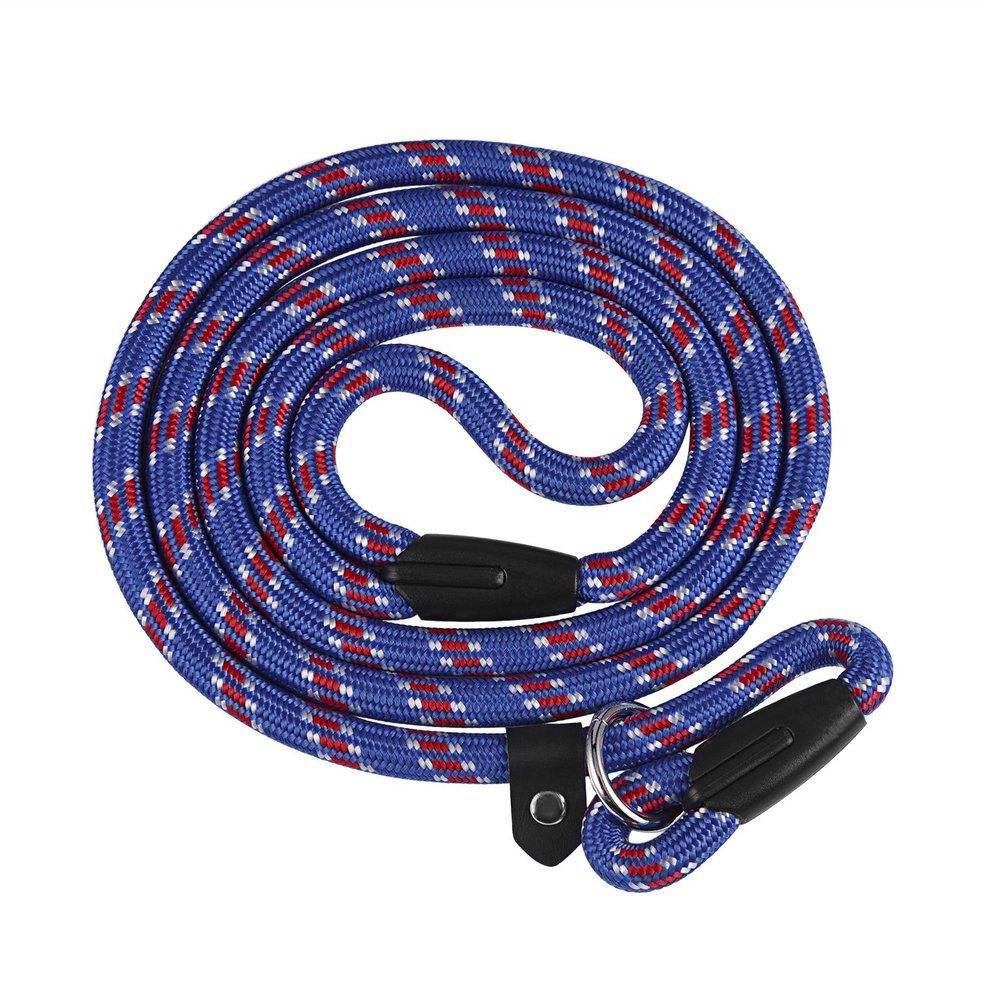 MA Best Soft Dog Training Leash Chew Resistant Nylon Ergonomic Anti Slip Grip