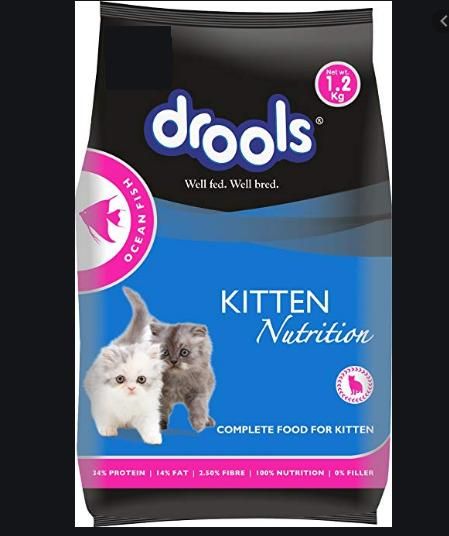 Drools kitten Cat Food ocean fish flavour 1.2KG