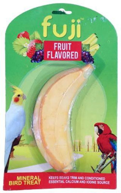 Taiyo Pluss Discovery BANANA MINERAL BLOCK FOR BIRDS Fruit 0.079 kg Dry Adult, Young, Senior Bird Food