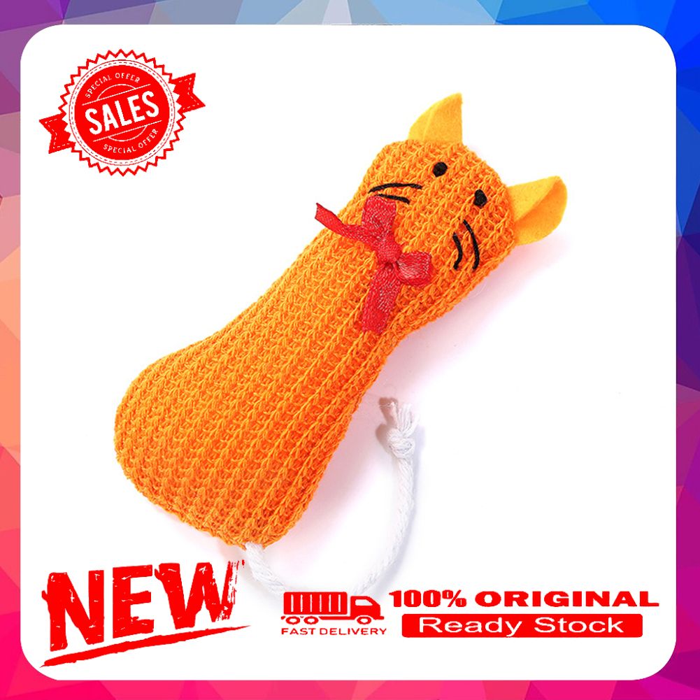 Vist Fox Pet Cat Kitten Plush Mouse Rat Doll Catnip Funny Interactive Bite Chewing Toy
