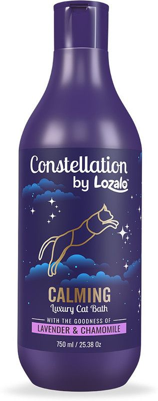 Lozalo Constellation Calming Cat Bath 750ml Anti-dandruff Lavender & Chamomile Dog Shampoo  (750 ml)