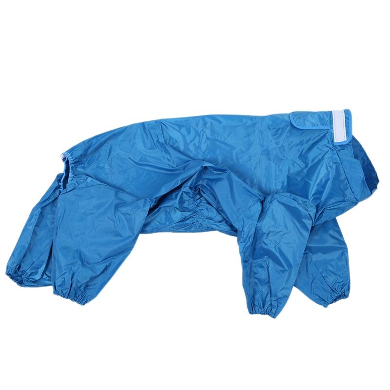 Dog Raincoat Clothes Waterproof Rain Jumpsuit for Big Medium Small Dogs Golden Retriever Outdoor Pet Clothing Coat-S