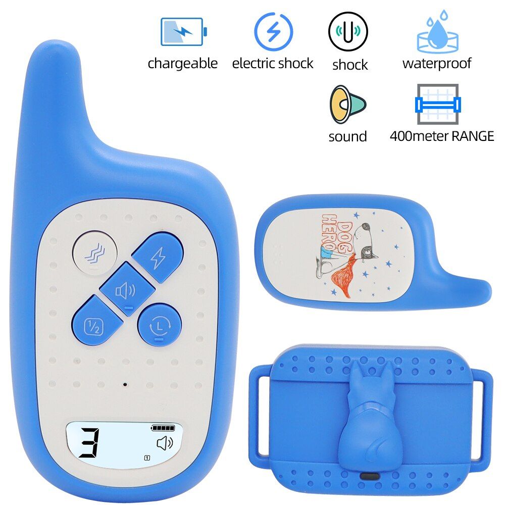 Training Collar Intelligent  Collar Waterproof Dustproof collar Rechargeable Bark Stop Collar prefessional training aids Pandolo B