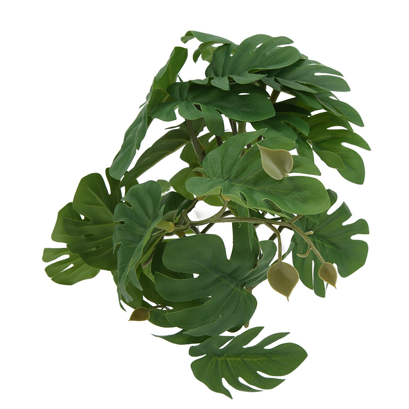 Plastic Tank Leaf Rattan Simulation Reptile Terrarium Decoration MBS