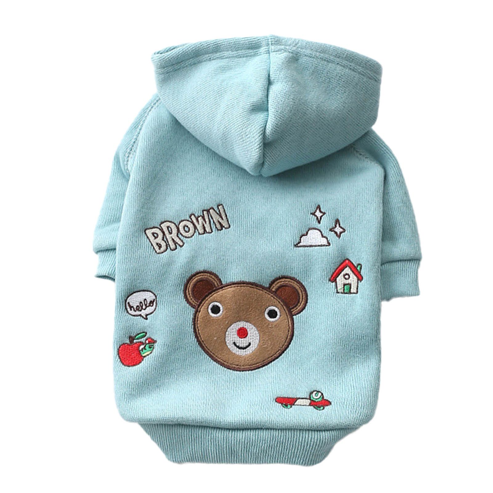 Pet Clothes Fine Workmanship Fashion Pet Dogs Hooded Pullover