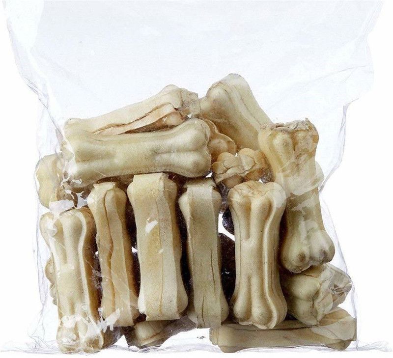 ALCAZAR Pressed Dog Bone 5 inch 16pcs Chicken Dog Chew  (1.5 kg, Pack of 16)