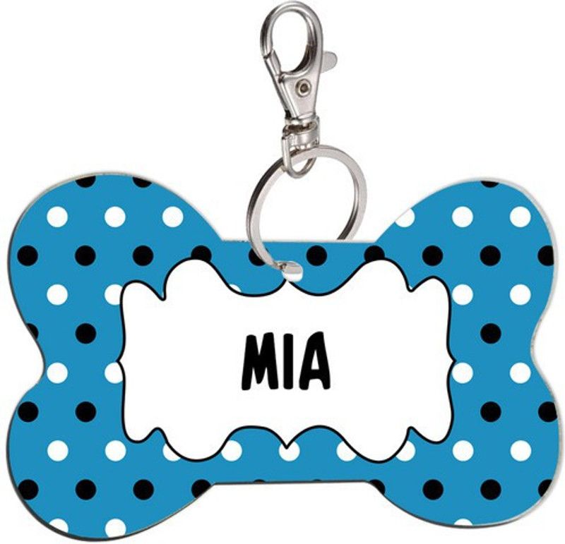 SKY TRENDS Bone Shape Collar Locket/Pendant for Dogs & Puppy -164 Info Engraved Dog Collar Charm  (Multicolor, Bone)