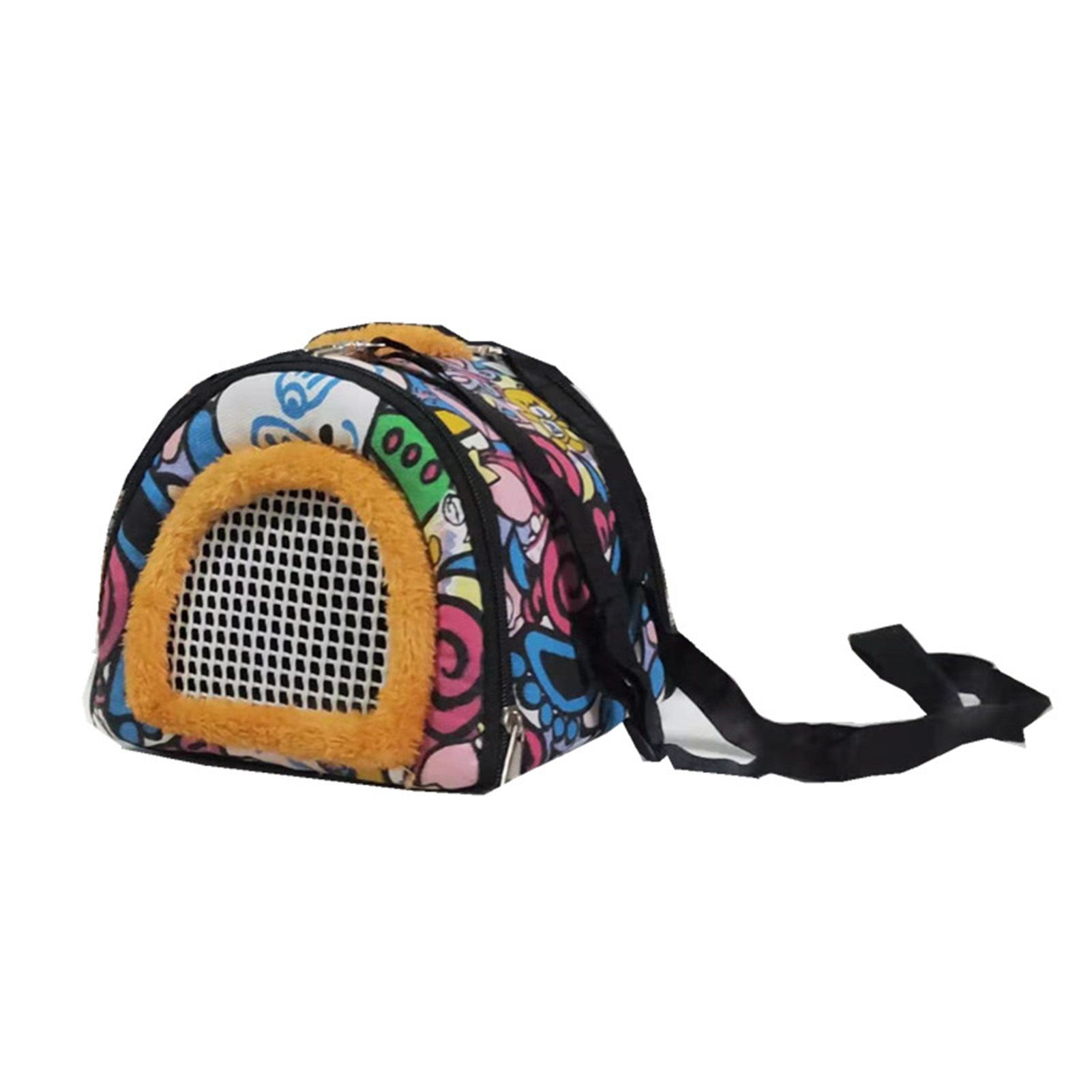Small Pet Bag Fashion Print Small Animal Carrier Travel Bag