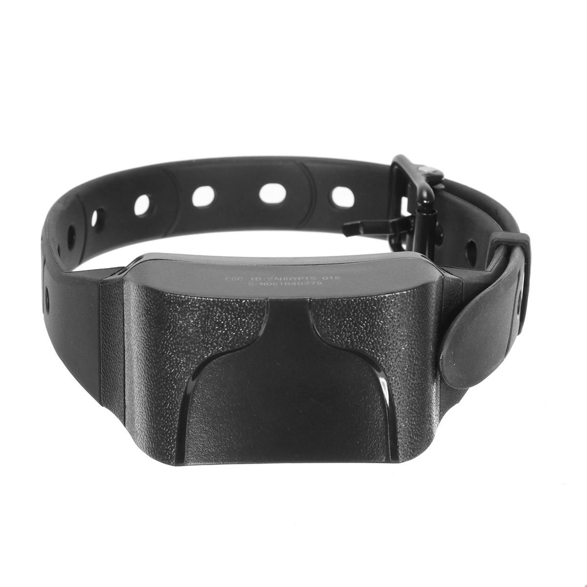 cute Remote Controlled Dog Training Collar, Focuspet Vibration Tone Rechargeable and Waterproof Suitable All Size Dogs 630B Black US Plug
