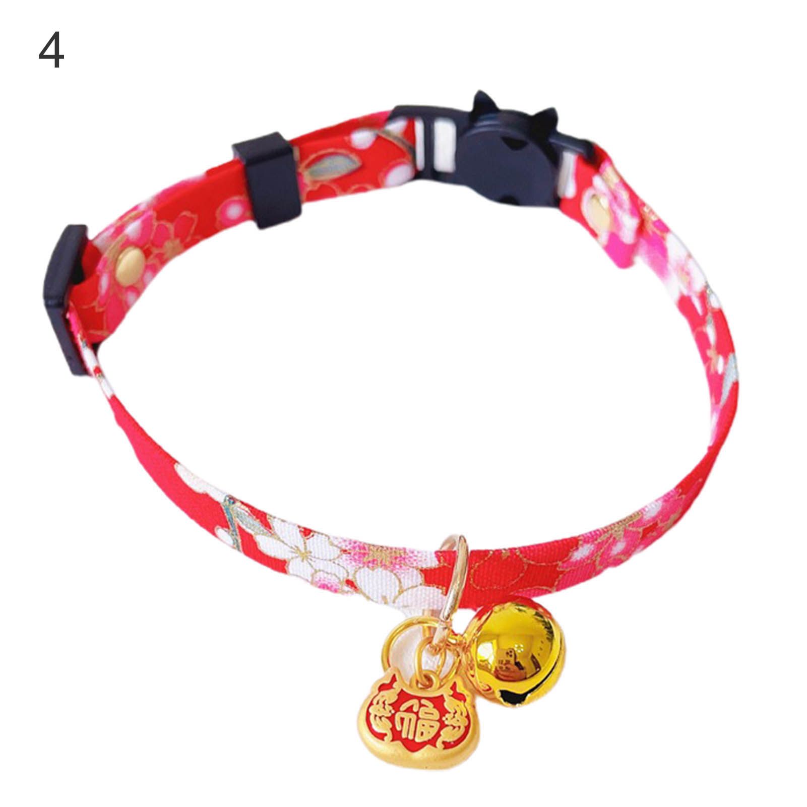 Kitten Collar Festive Fashion Cat Puppy Pet Collar with Bell
