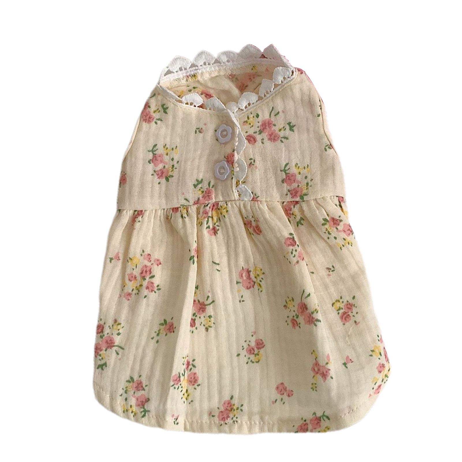 Pet Outfit Comforle Touch Two-legged Floral Pattern Pet Costume